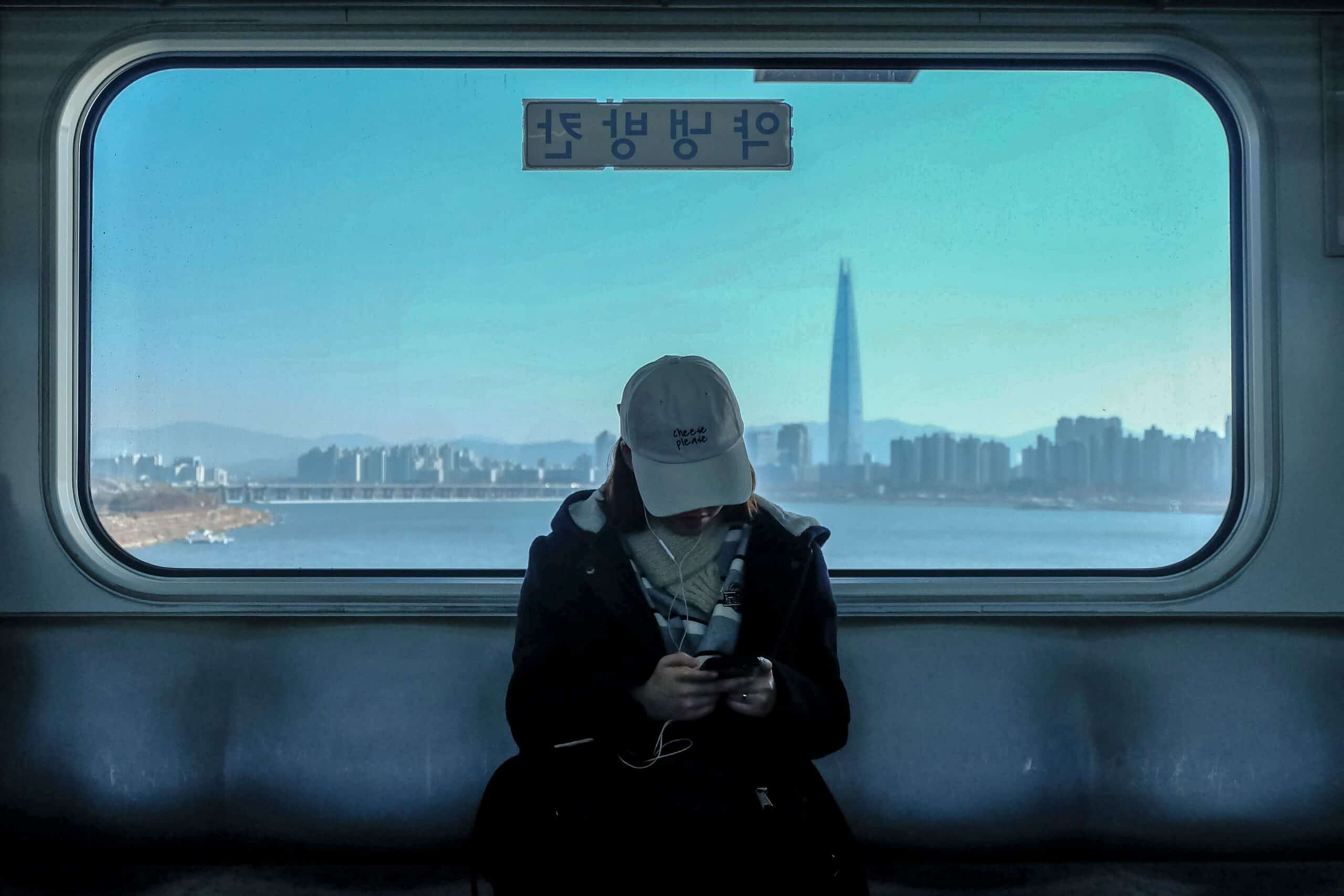 Usando eSIM Corea del Sur en el metro de Seúl