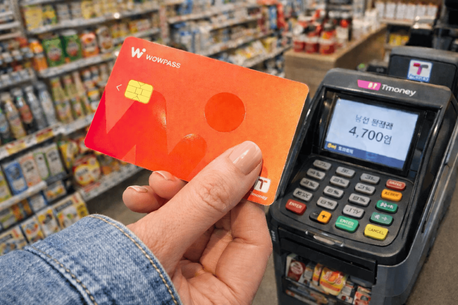 WOWPASS tarjeta de pago para turistas en Corea del Sur